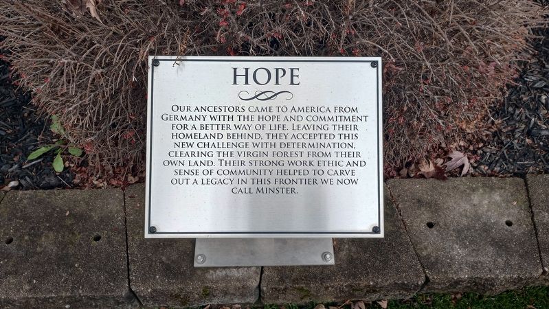 Hope Marker. Click for full size. Hope Marker image. Click for full size.
