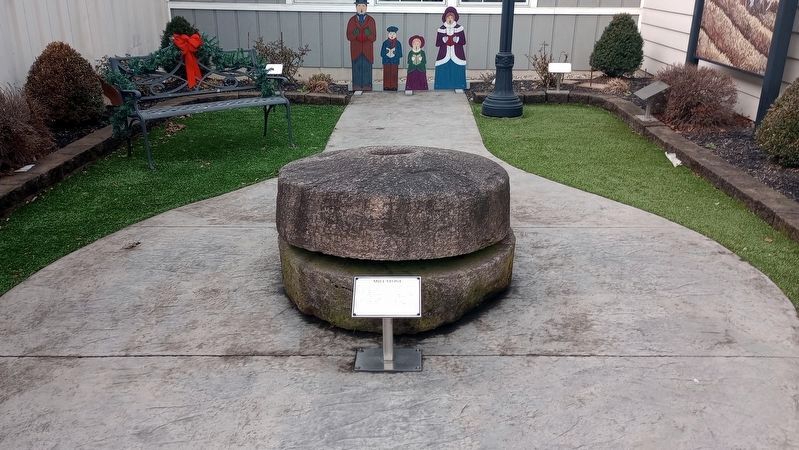 Mill Stone and Marker. Click for full size. Mill Stone and Marker image. Click for full size.
