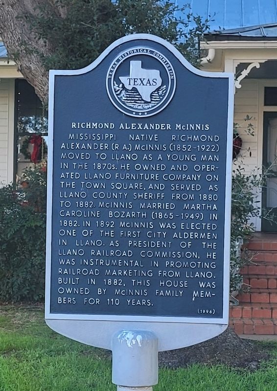 Richmond Alexander McInnis Marker image. Click for full size.