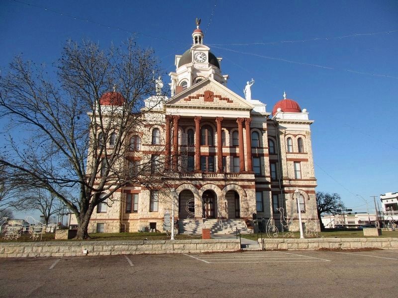 Coryell County Courthouse Marker. Click for full size. Coryell County Courthouse Marker image. Click for full size.