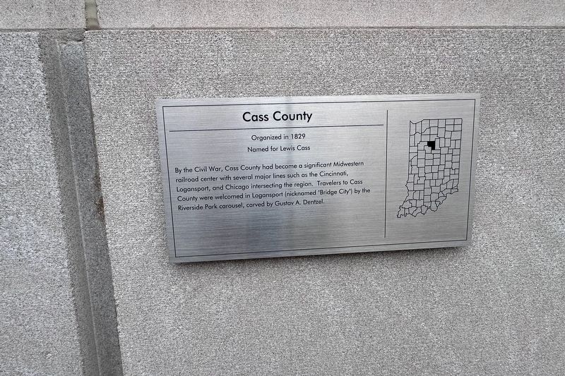 Cass County Marker image. Click for full size.