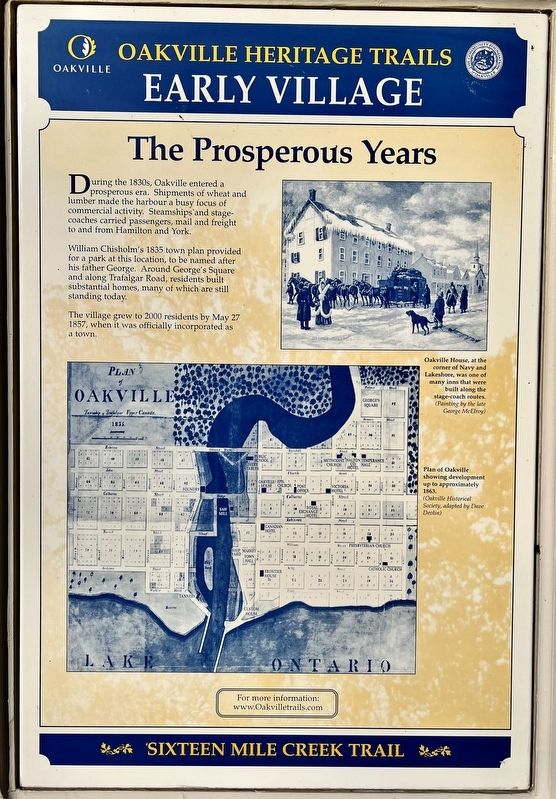 The Prosperous Years Marker image. Click for full size.