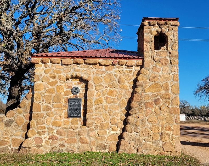 Bluffton Cemetery Marker image. Click for full size.
