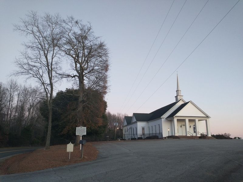 Philippi Baptist Church Marker image. Click for full size.