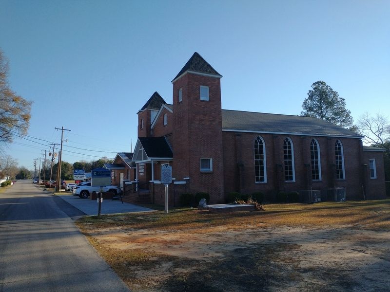 Providence Baptist Church Marker. Click for full size. Providence Baptist Church Marker image. Click for full size.