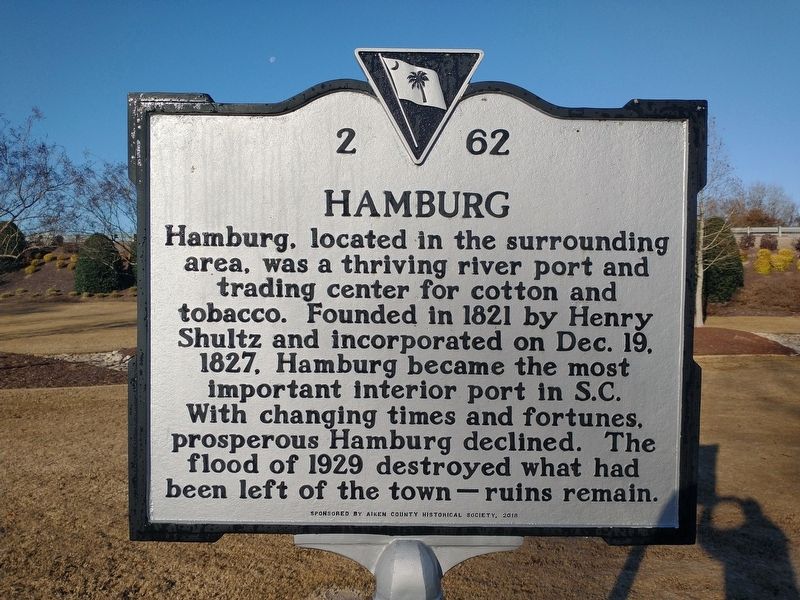 Hamburg Marker. Click for full size. Hamburg Marker image. Click for full size.