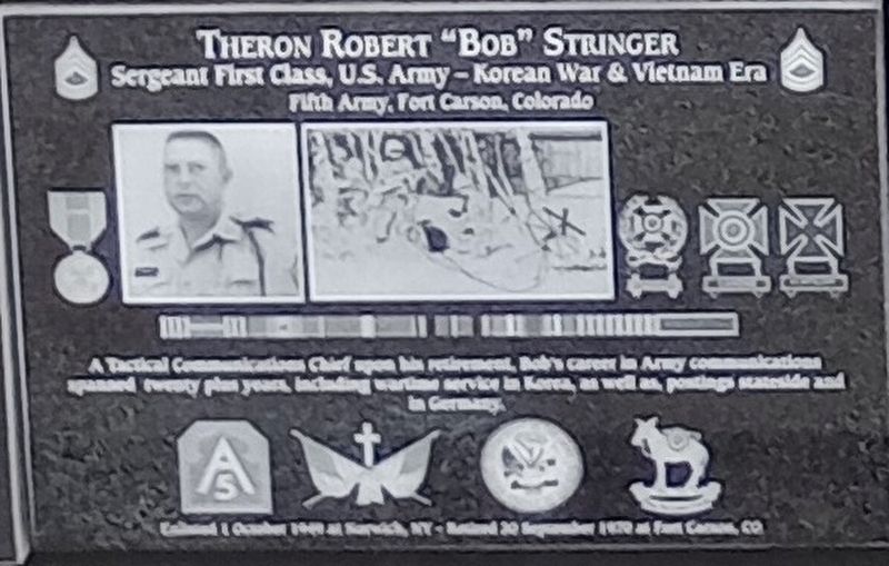 Theron Robert "Bob" Stringer Marker image. Click for full size.