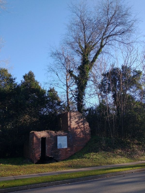 Former Site of WJ Rutherford & Co Brickyard Marker. Click for full size. Former Site of WJ Rutherford & Co Brickyard Marker image. Click for full size.