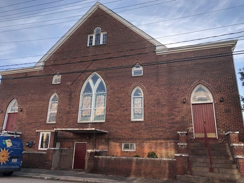 Mount Zion Baptist Church Marker. Click for full size. Mount Zion Baptist Church Marker image. Click for full size.