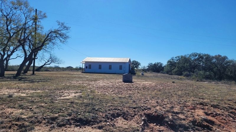 The view of the Valley Springs Primitive Baptist Church from the road image. Click for full size.