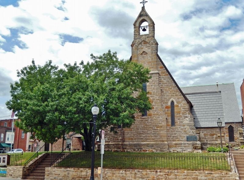 Trinity Episcopal Church (<i>south elevation</i>) image. Click for full size.