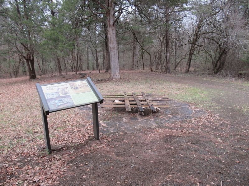A Community Well Marker and Well. Click for full size. A Community Well Marker and Well image. Click for full size.