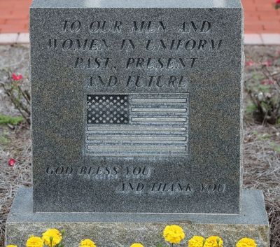 Bushnell Veterans Memorial Marker image. Click for full size.