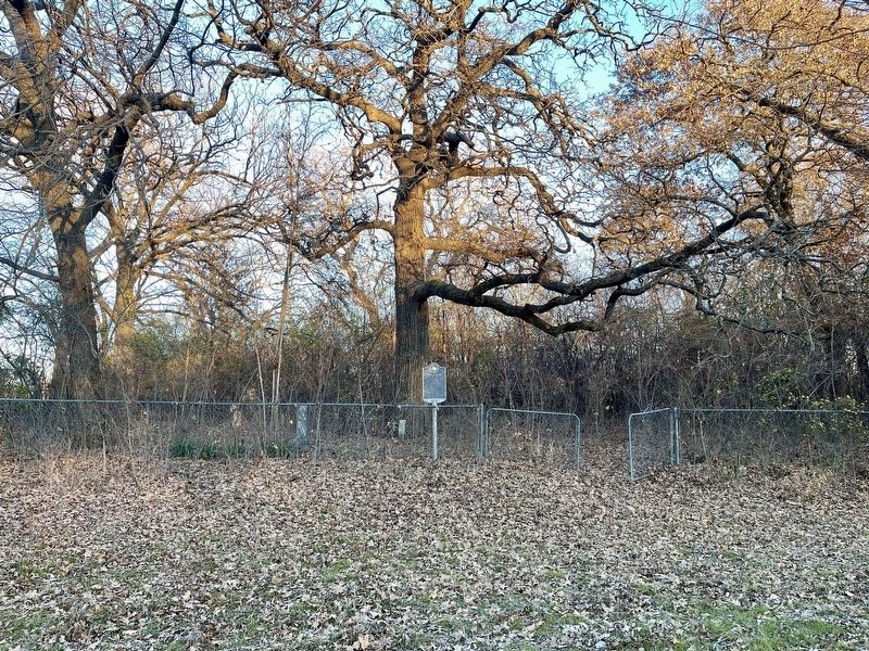 Barron Cemetery and Marker. Click for full size. Barron Cemetery and Marker image. Click for full size.
