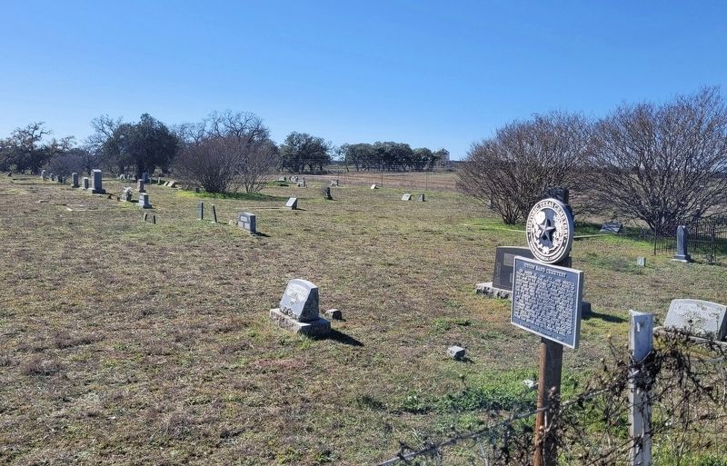 The Union Band Cemetery and Marker image. Click for full size.