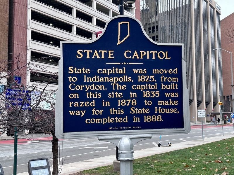 State Capitol Marker. Click for full size. State Capitol Marker image. Click for full size.