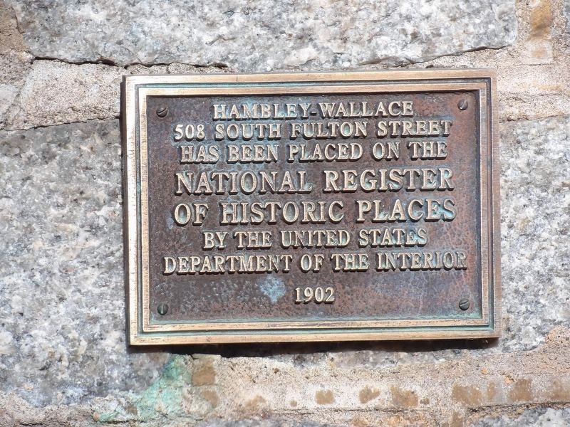 National Register of Historic Places Plaque. Click for full size. National Register of Historic Places Plaque image. Click for full size.