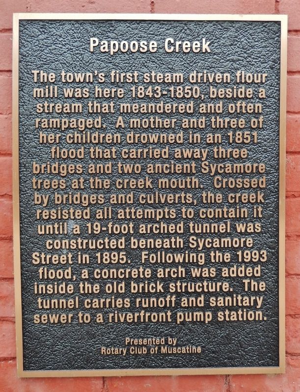 Papoose Creek Marker image. Click for full size.
