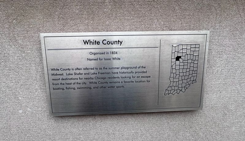 White County Marker image. Click for full size.