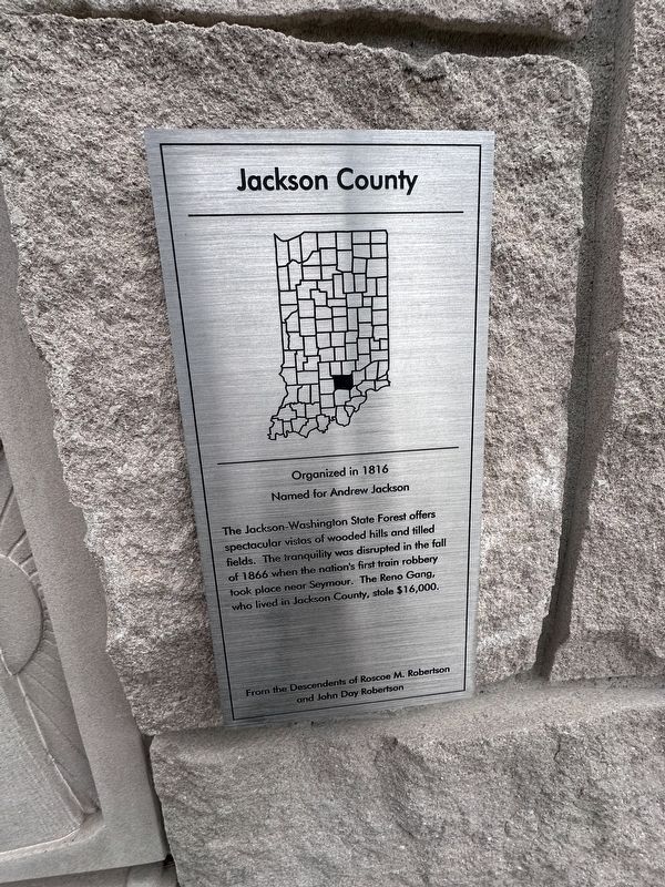 Jackson County Marker image. Click for full size.