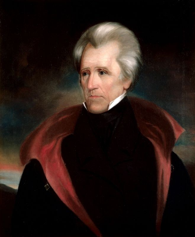 Andrew Jackson. Click for full size. Andrew Jackson image. Click for full size.
