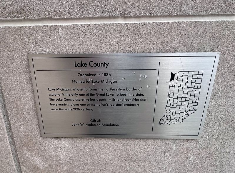 Lake County Marker. Click for full size. Lake County Marker image. Click for full size.