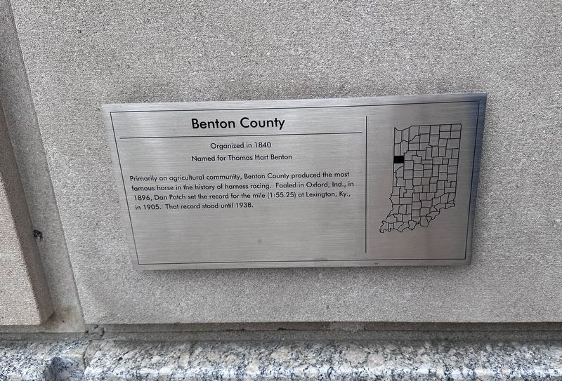 Benton County Marker image. Click for full size.