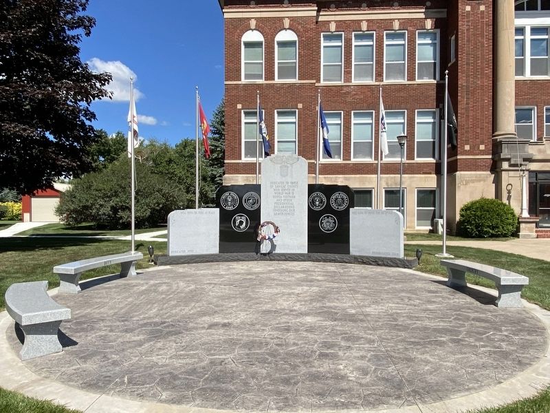 Sanilac County Veterans Memorial. Click for full size. Sanilac County Veterans Memorial image. Click for full size.