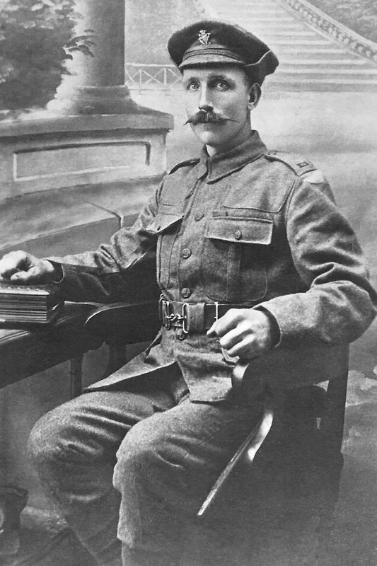 Sgt. Robert Quigg VC image. Click for full size.