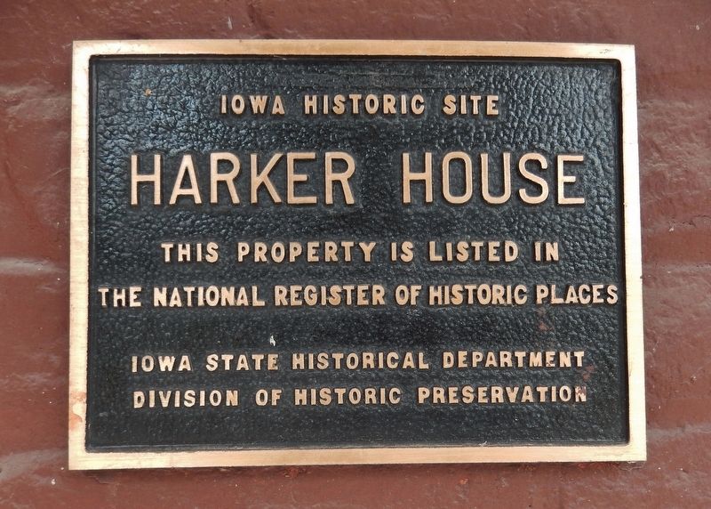 Harker House Marker image. Click for full size.