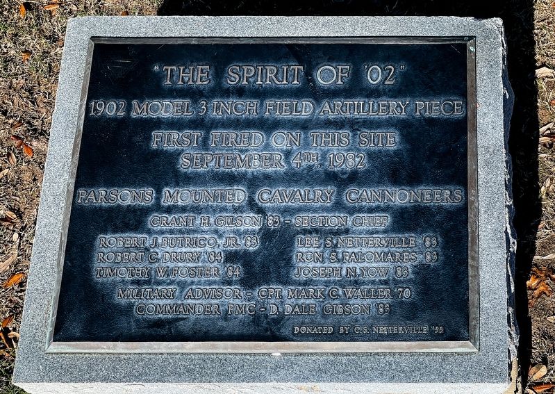 �The Spirit of �02� Marker image. Click for full size.