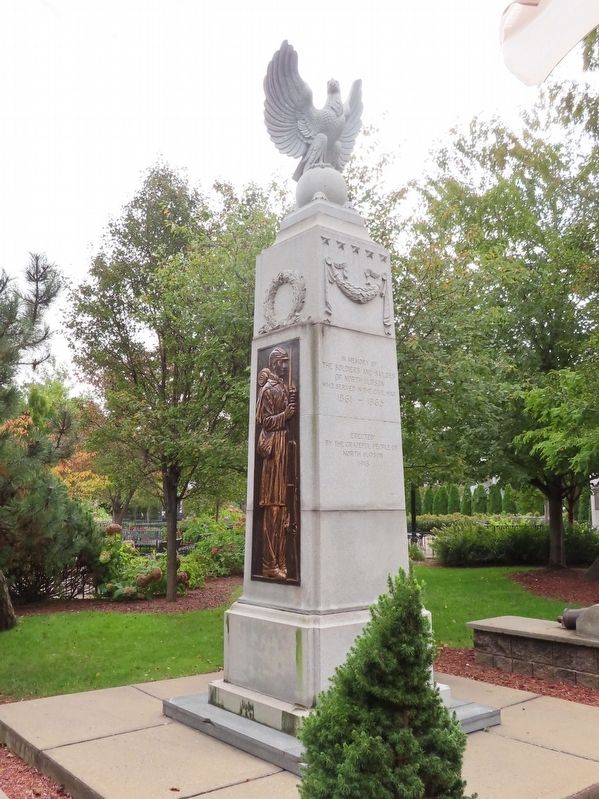 North Hudson Civil War Monument. Click for full size. North Hudson Civil War Monument image. Click for full size.