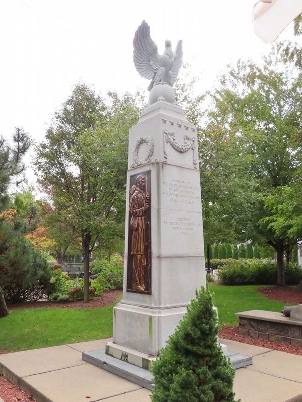 North Hudson Civil War Monument image. Click for full size.