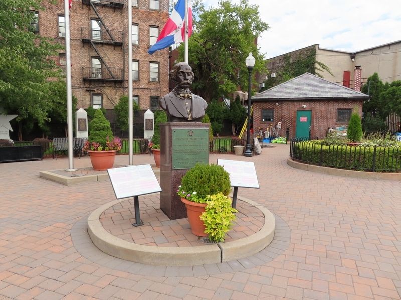 Juan Pablo Duarte y Diez Marker. Click for full size. Juan Pablo Duarte y Diez Marker image. Click for full size.