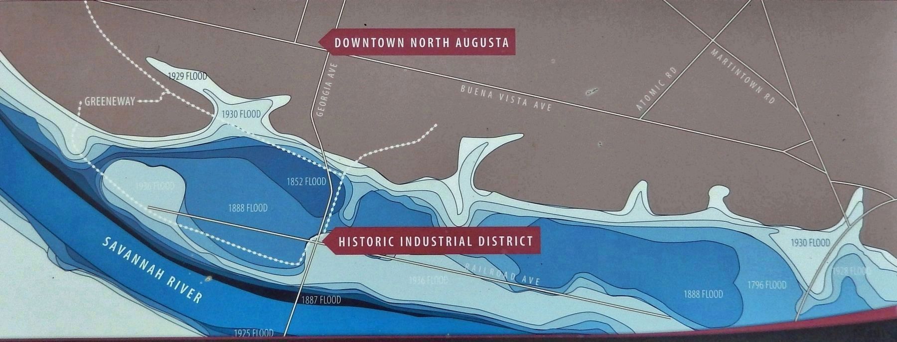 Marker detail: Flood Map. Click for full size. Marker detail: Flood Map image. Click for full size.
