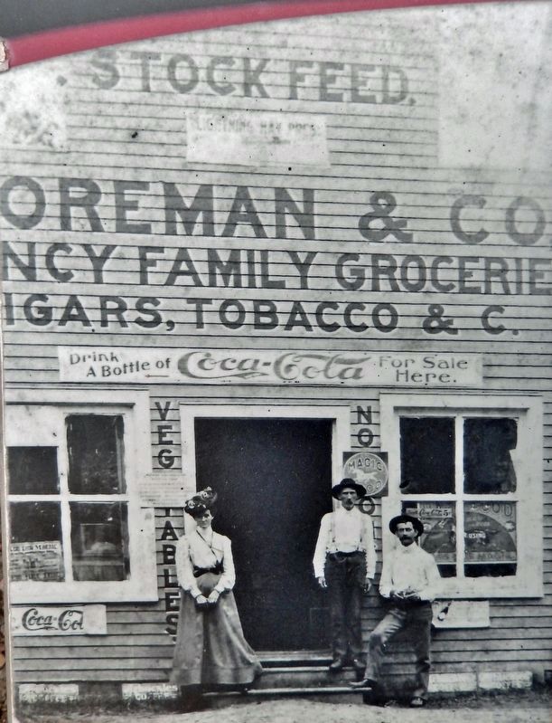 Marker detail: Early Businesses in North Augusta image. Click for full size.