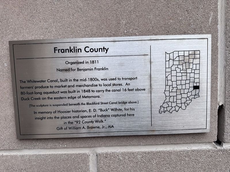 Franklin County Marker image. Click for full size.