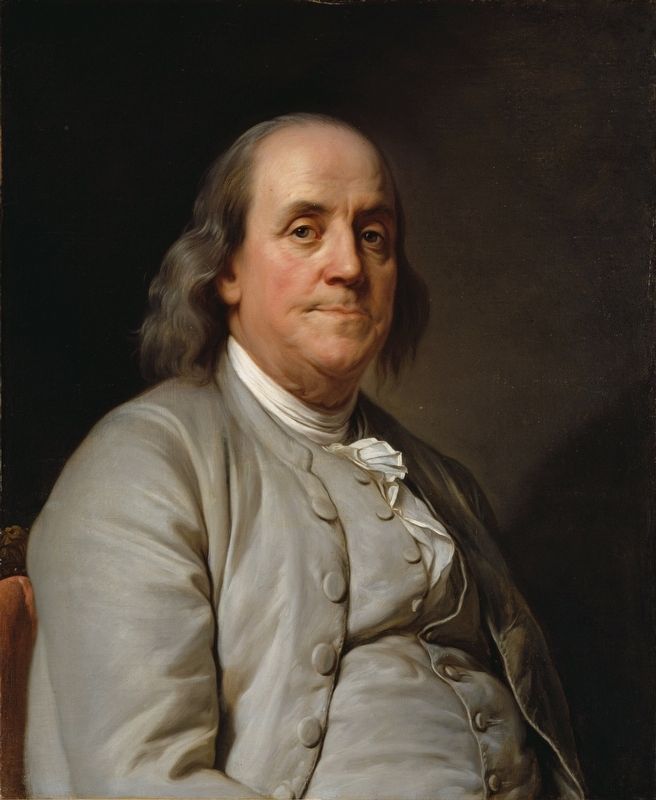 Benjamin Franklin image. Click for full size.