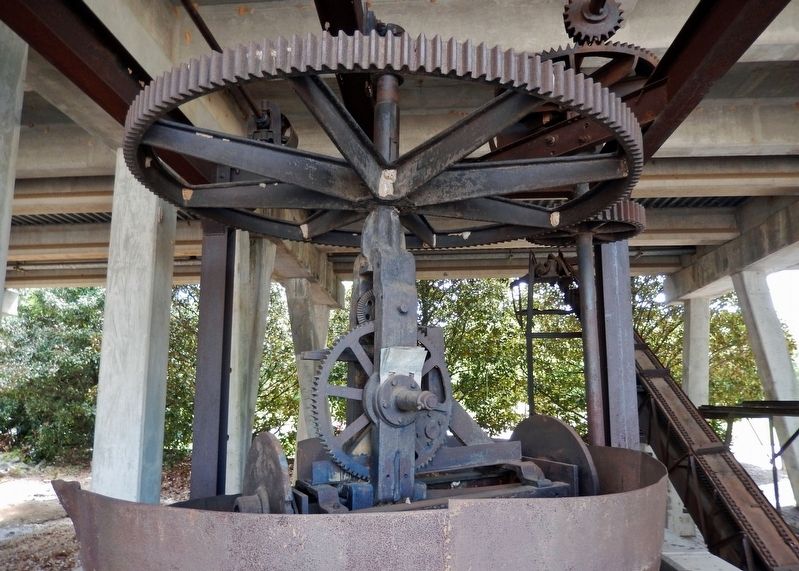 Old Pottery Production Equipment: Mixer image. Click for full size.