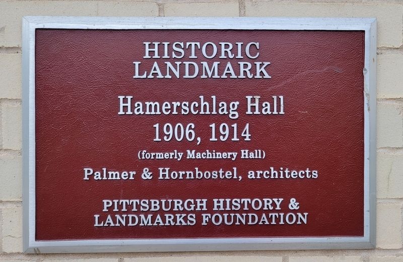Hamerschlag Hall Marker image. Click for full size.