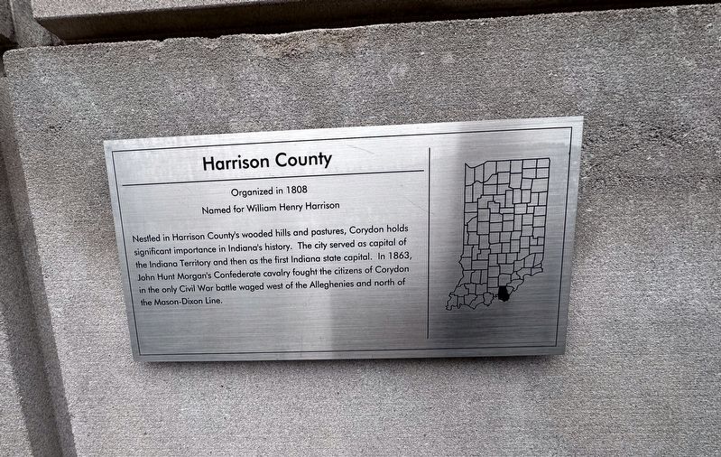 Harrison County Marker image. Click for full size.