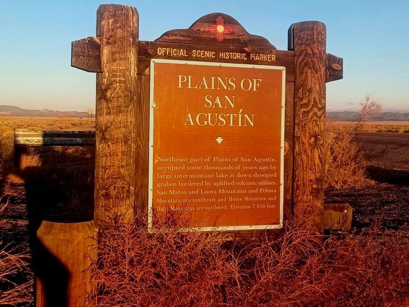 Plains of San Augustine Marker image. Click for full size.