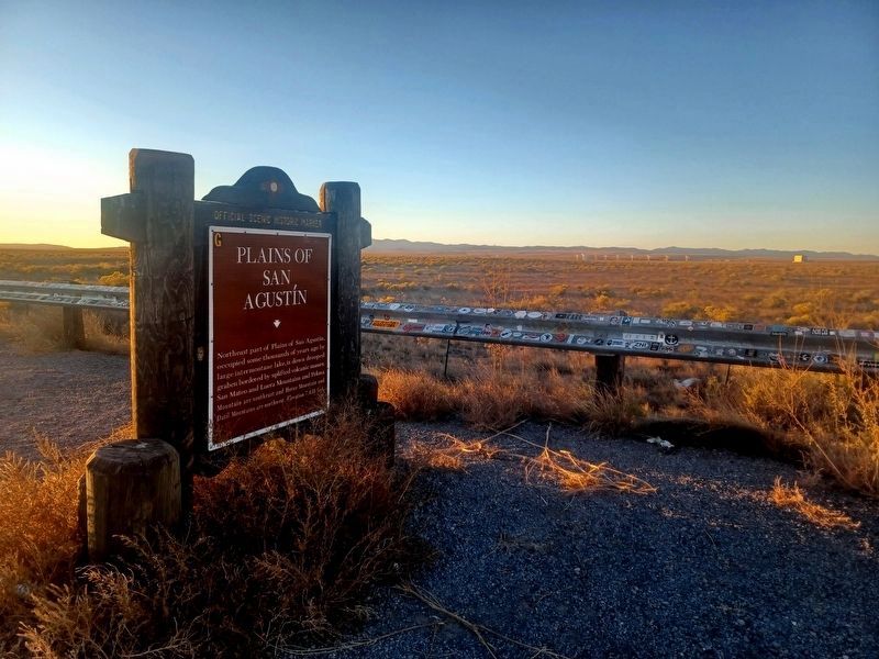 Plains of San Augustin Marker image. Click for full size.