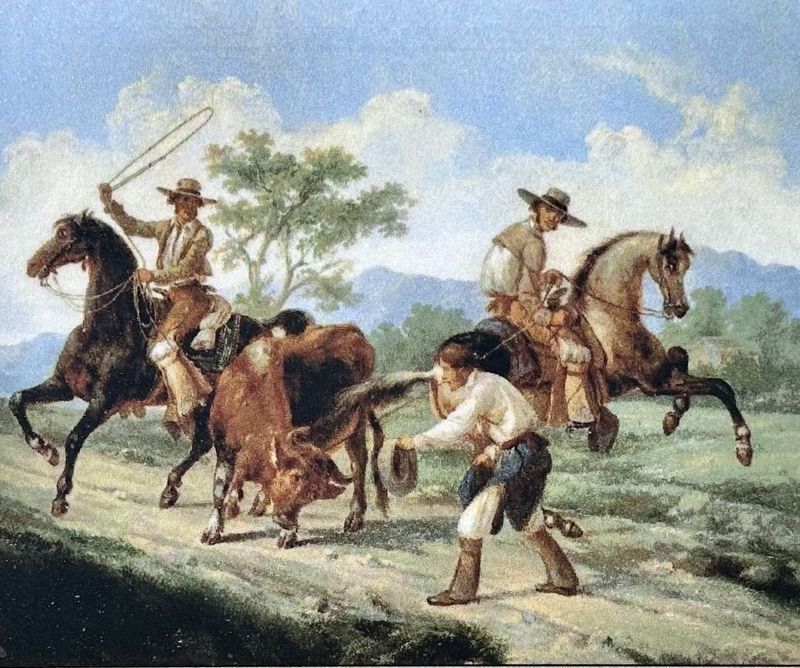Marker detail: painting and caption image. Click for full size.