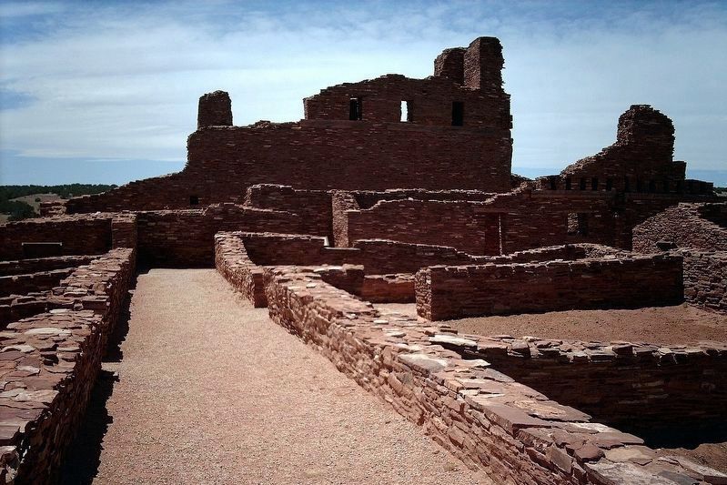 Ab Ruins in Salinas Pueblo Mission National Monument, New Mexico image. Click for full size.