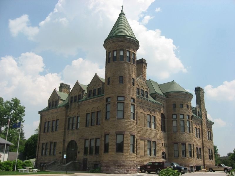 Old Frankfort Stone High School. Click for full size. Old Frankfort Stone High School image. Click for full size.