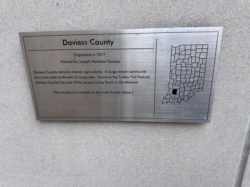 Daviess County Marker image. Click for full size.