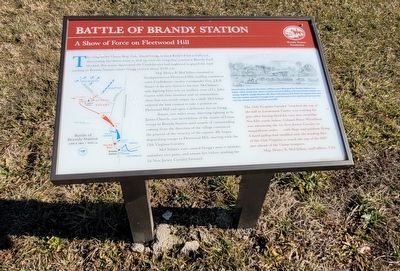 Battle of Brandy Station Marker image. Click for full size.
