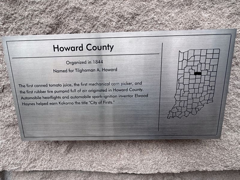 Howard County Marker image. Click for full size.