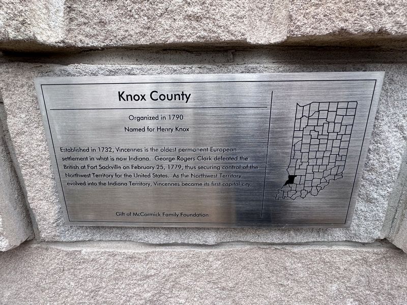 Knox County Marker image. Click for full size.